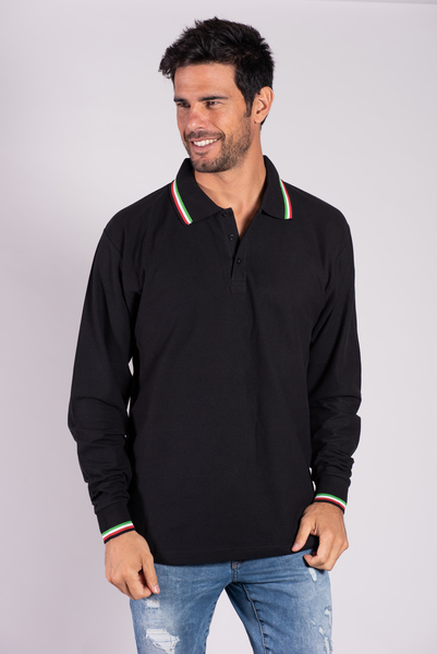 (ITPOLOLS) - ELITE ITALY POLO LONG SLEEVES